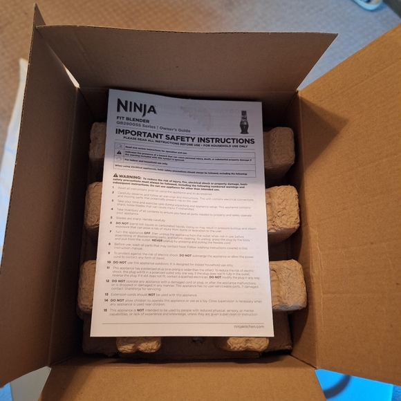 Ninja Fit Blender with Black and Silver Design Single Serving Size - Picture 2 of 5